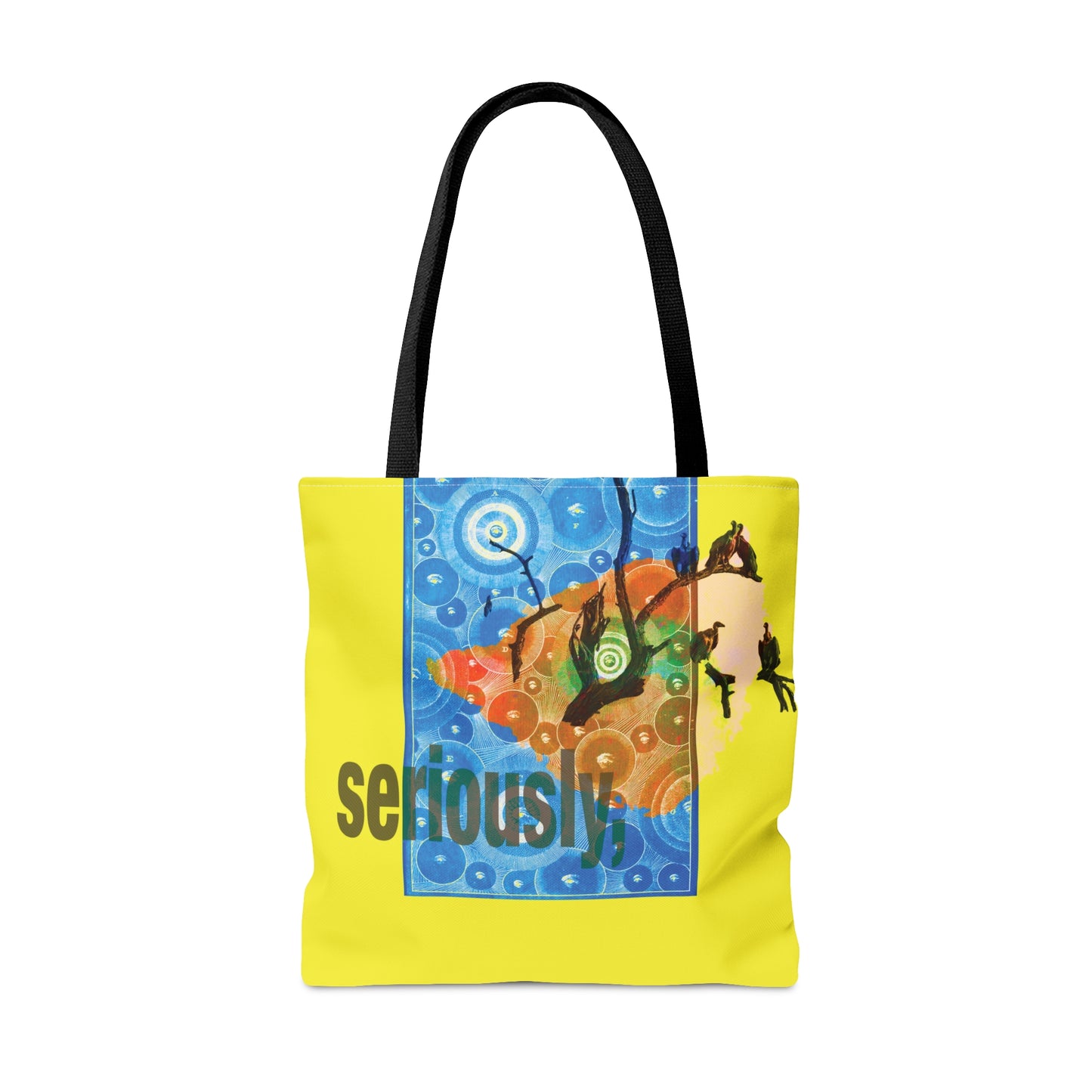 Large Tote Bag - Luckily + Seriously