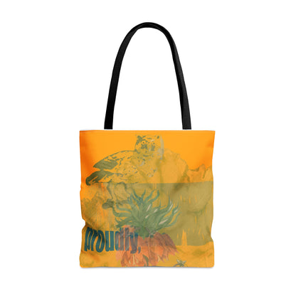 Large Tote Bag - Proudly + Warmly