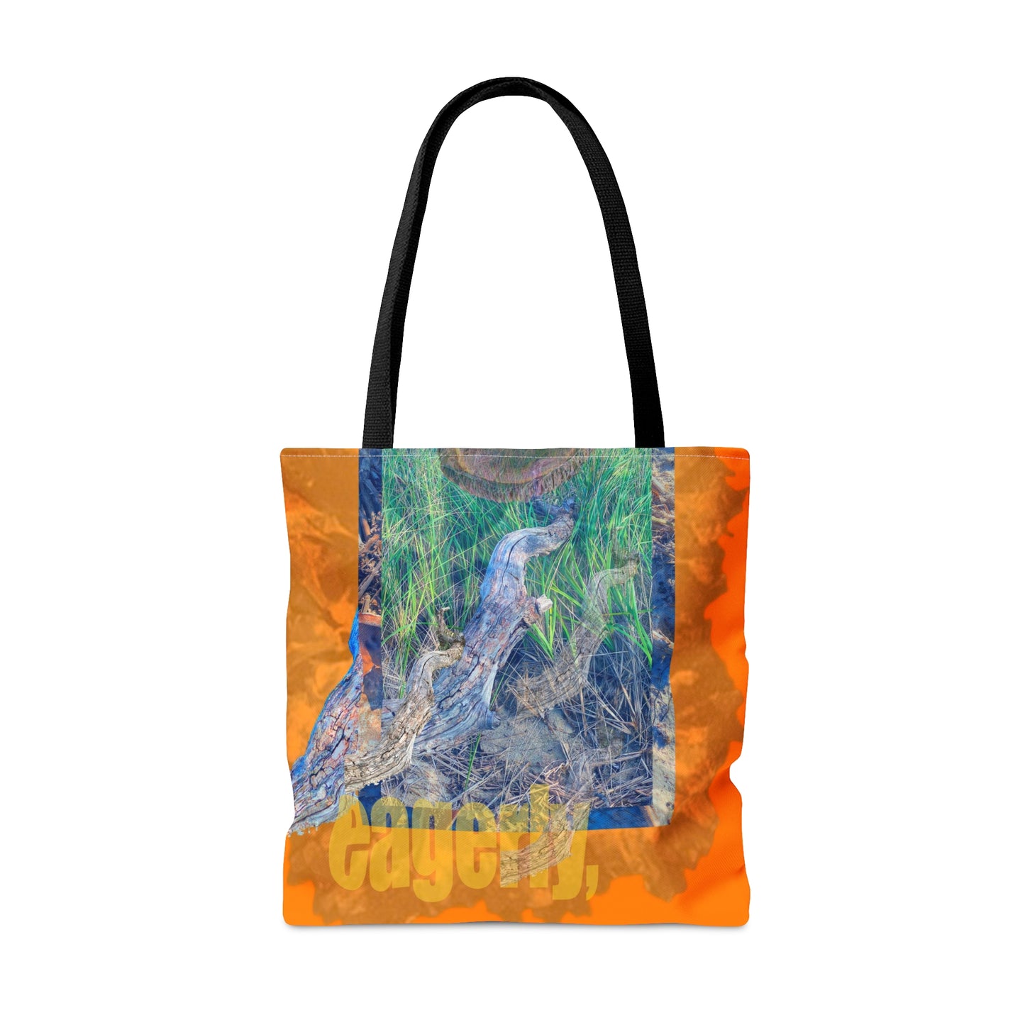 Large Tote Bag - Joyfully + Eagerly