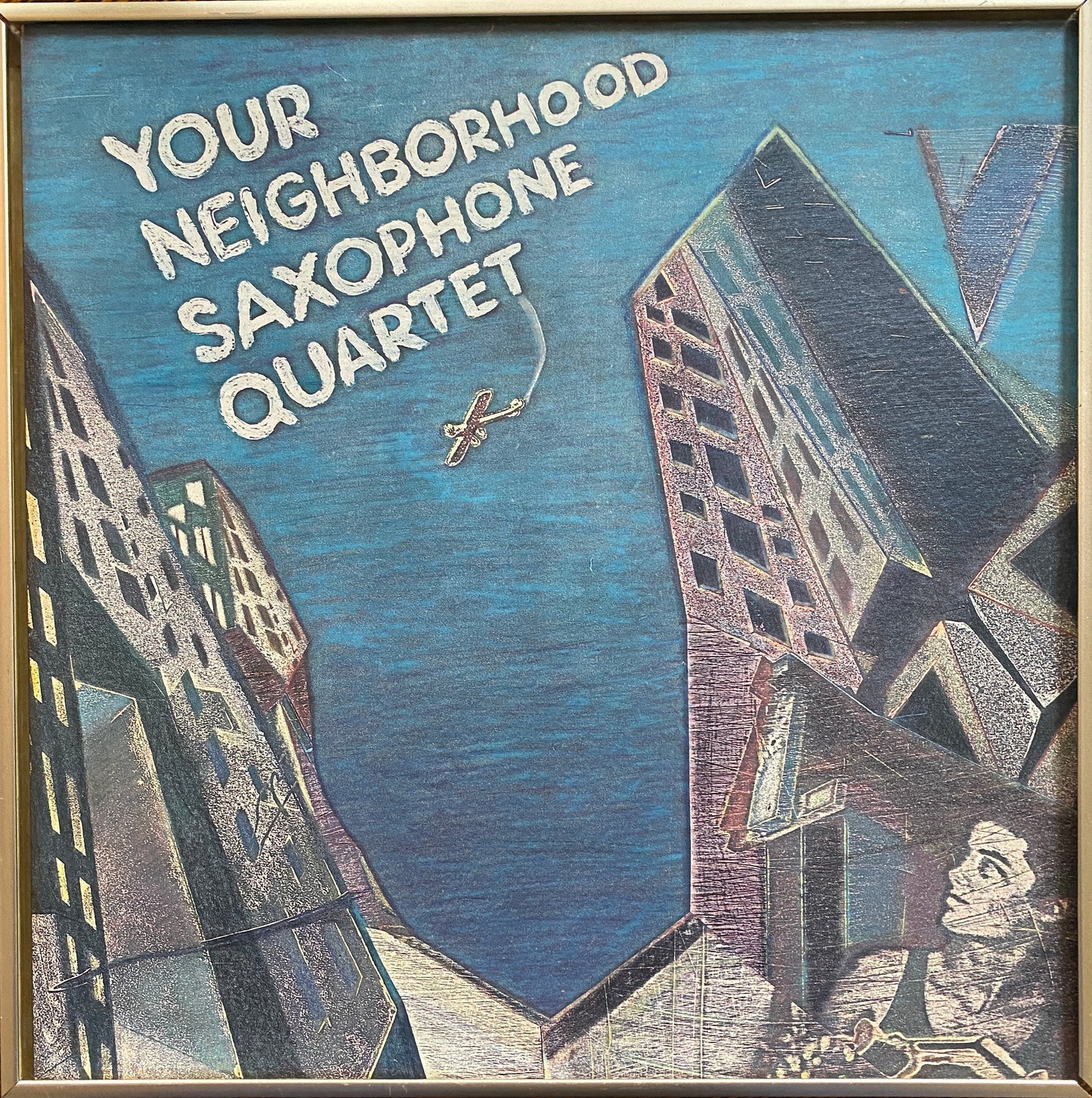 Custom LP Album Art - Your Neighborhood Saxophone Quartet