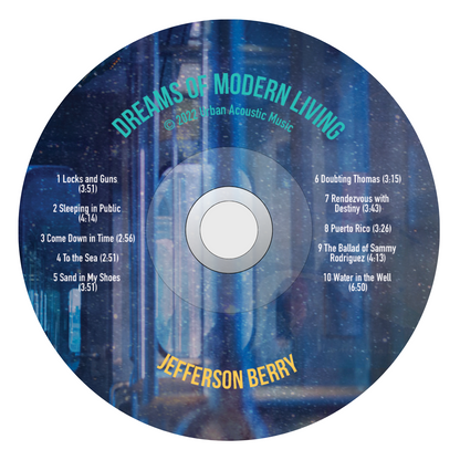 Custom CD Album Art - Dreams of Modern Living