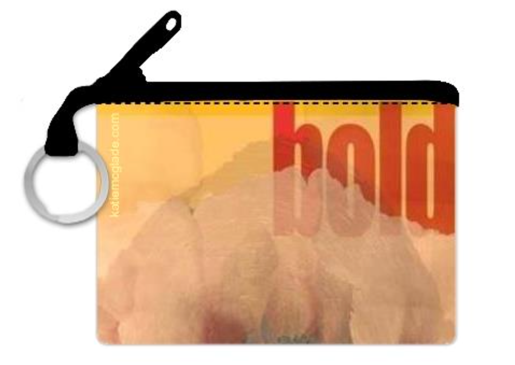 Card Wallet with Key Ring - Boldly