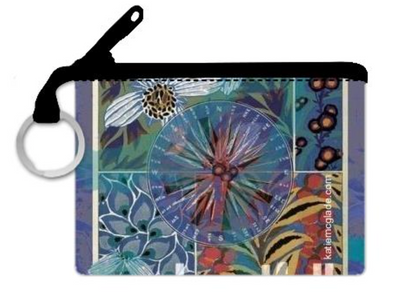 Card Wallet with Key Ring - Heartfully