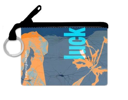 Card Wallet with Key Ring - Luckily